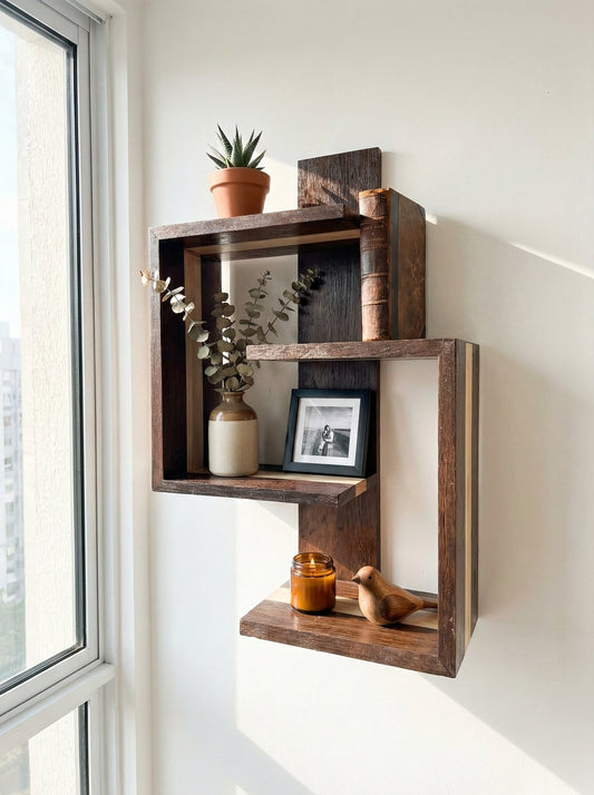 Repisa doble C moderna